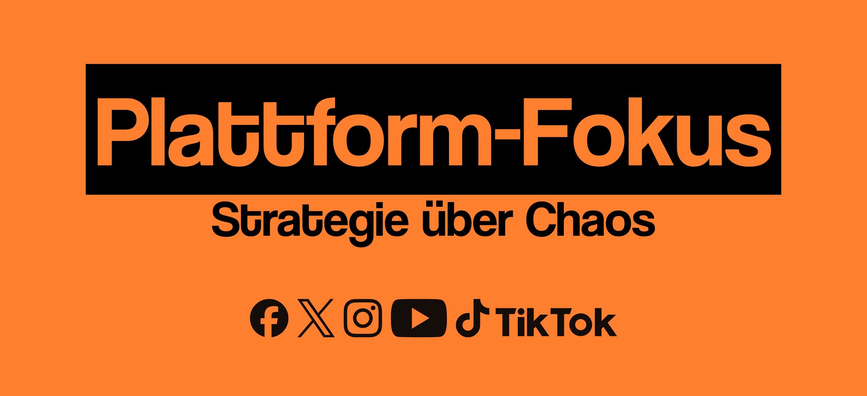 Content-Chaos stoppen: Warum dein Brand nur auf einer Plattform wirklich gewinnt